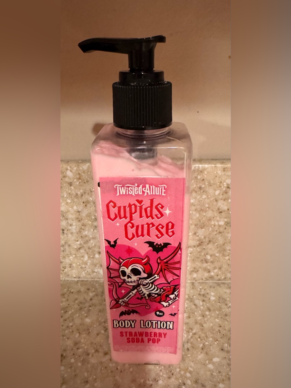 Twisted Allure Cupid's Curse Body Lotion Strawberry Soda Pop